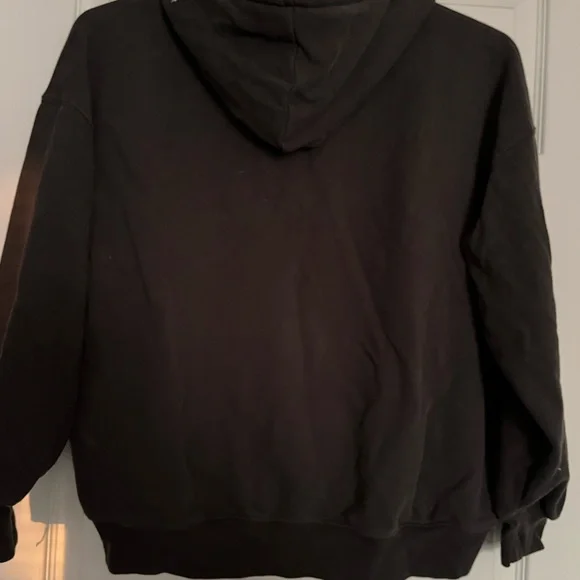 American Eagle Outfitters Charcoal Zip-Up Hoodie - Picture 9 of 9